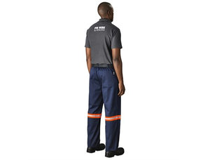 Site Premium Polycotton Pants - Reflective Legs - Orange Tape
