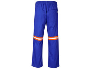 Site Premium Polycotton Pants - Reflective Legs - Orange Tape