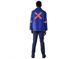 Artisan Premium 100% Cotton Jacket - Reflective Arms & Back - Orange Tape