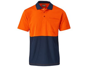 Inspector Two-Tone Hi-Viz Golf Shirt