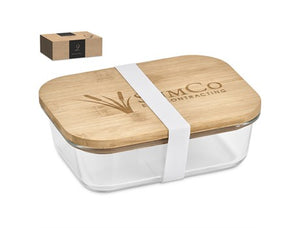Okiyo Moshi Glass & Bamboo Lunch Box