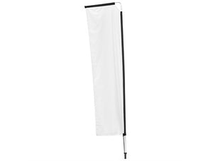 Legend 3M Sublimated Telescopic Double-Sided Flying Banner - 1 complete unit
