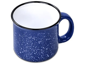 Serendipio Marshall Ceramic Coffee Mug - 400ml - Blue