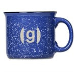 Serendipio Marshall Ceramic Coffee Mug - 400ml - Blue