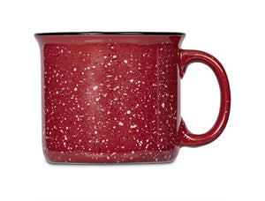 Serendipio Marshall Ceramic Coffee Mug - 400ml - Red