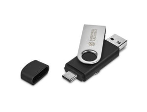 Shuffle Glint Flash Drive – 32GB - Silver