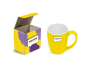 Payton Mug in Megan Custom Gift Box - Yellow