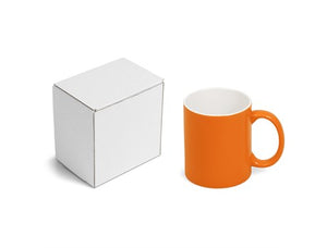 Omega Mug in Megan Custom Gift Box - Orange