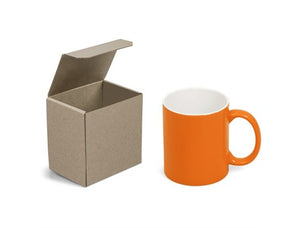 Omega Mug in Bianca Custom Gift Box - Orange