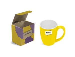 Payton Mug in Bianca Custom Gift Box - Yellow