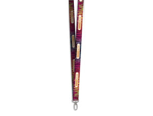 Lobster Clip Double-Sided Sublimation Satin Lanyard