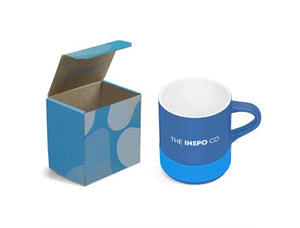 Mixalot Mug in Bianca Custom Gift Box - Cyan