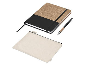 Okiyo Denki Cork Notebook & Pen Set