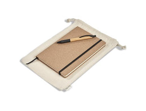 Okiyo Noto Cork & Bamboo Notebook & Pen Set