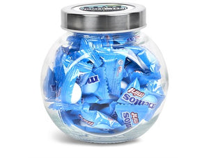 Mentos Classic Glass Candy Jar, Mint