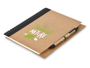Kalahari A5 Ecological Hard Cover Notebook & Pen