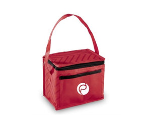 Altitude Waverly Non-Woven 6-Can Cooler - Red