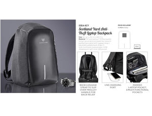 Altitude Scotland Yard Anti-Theft Laptop Backpack