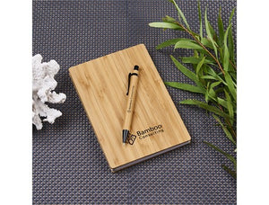 Okiyo Yahari Bamboo Notebook & Pen Set