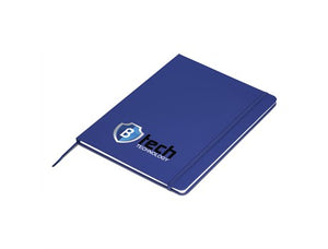 Omega A4 Hard Cover Notebook - Blue