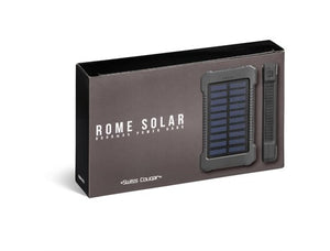 Swiss Cougar Rome Solar Power Bank - 8,000mAh