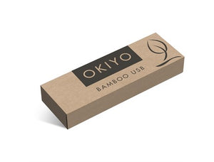 Okiyo Shimasu Bamboo Flash Drive - 8GB