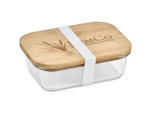 Okiyo Moshi Glass & Bamboo Lunch Box