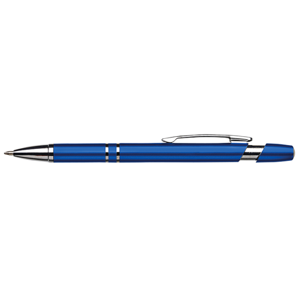 Dual Ring Metallic Ballpoint Pen