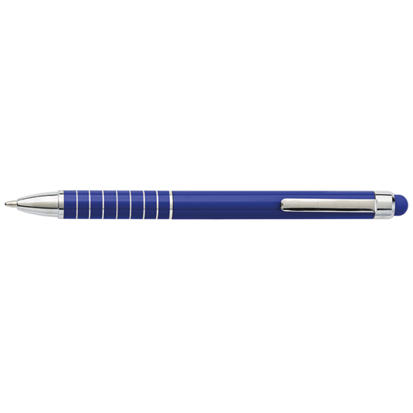 Aluminium Ballpoint Pen with Matching Colour Stylus - Image 3