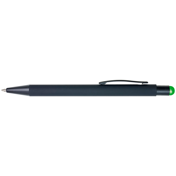 Matte Black Coated Ballpoint Pen - Image 2