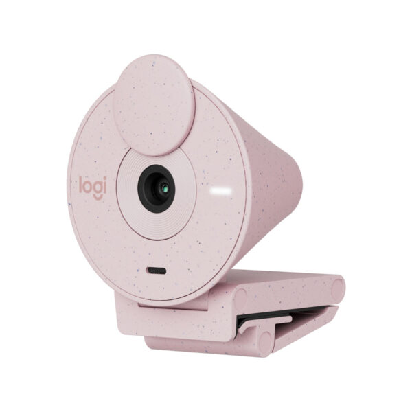 Logitech BRIO 300 Full HD 1080p USB Type-C Rose Webcam - Image 3