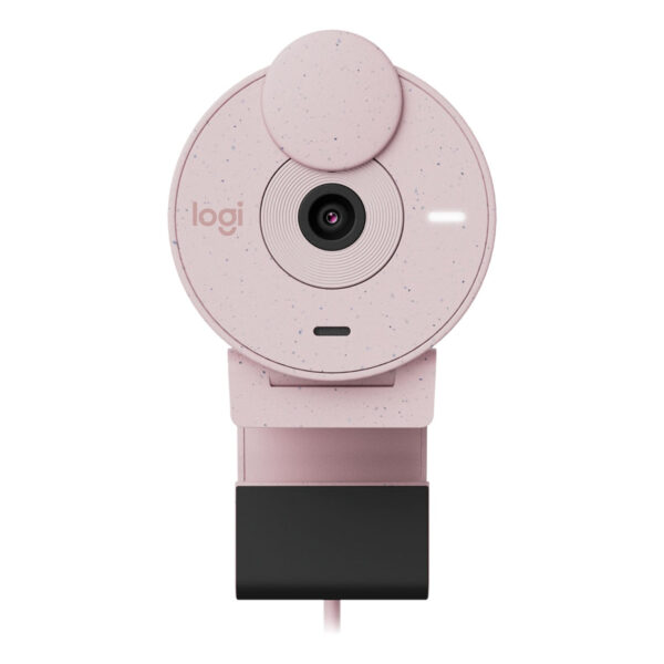 Logitech BRIO 300 Full HD 1080p USB Type-C Rose Webcam - Image 4