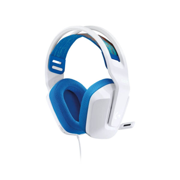 Logitech G335 Lightweight Multi-Platform White Wired Gaming Headset - Image 2