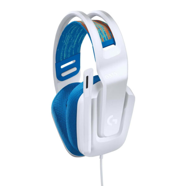 Logitech G335 Lightweight Multi-Platform White Wired Gaming Headset - Image 3