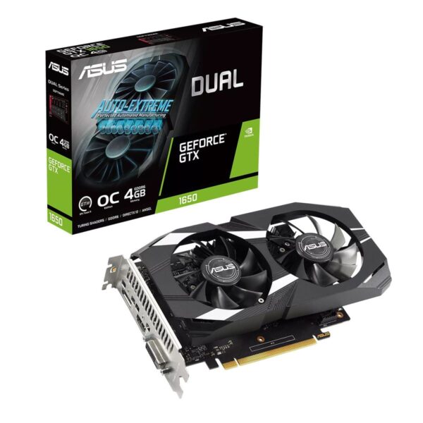 ASUS Dual GeForce GTX 1650 V2 4GB GDDR6 Graphic Card