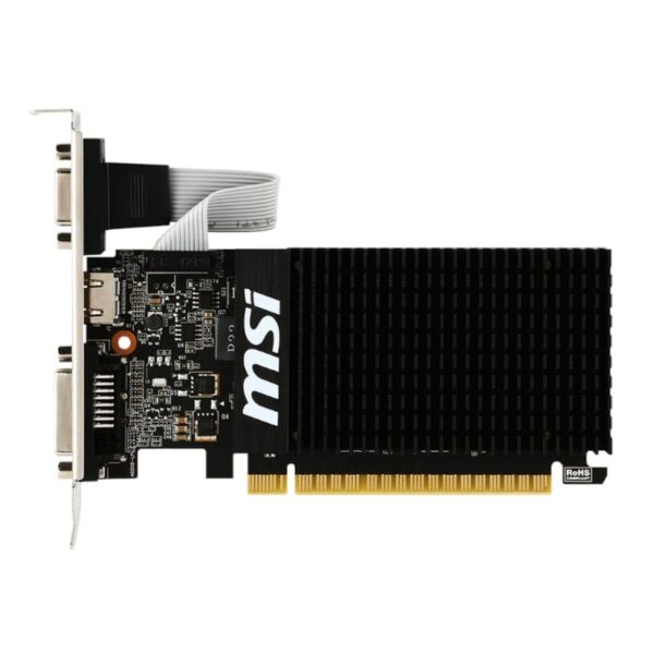 MSI Nvidia GeForce GT 710 2GD3H 2GB 64-BIT Graphics Card - Image 2