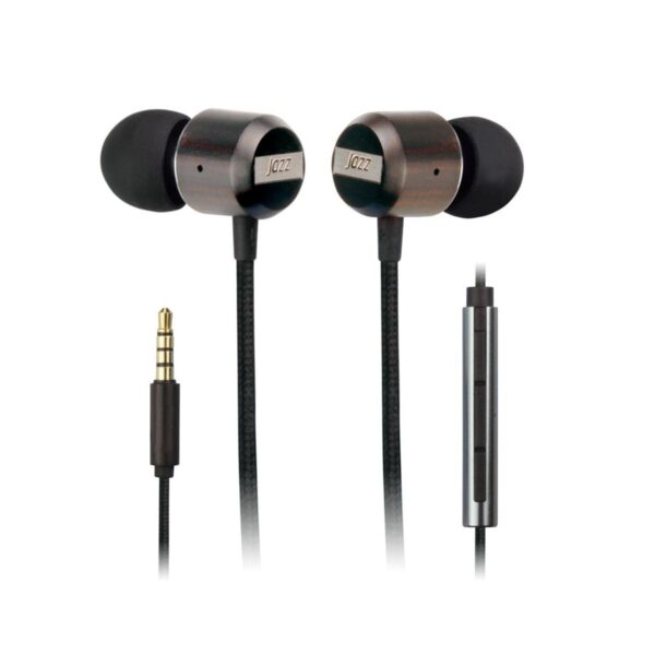 Intopic JAZZ-I115 Wooden Skewr In-Ear Headset