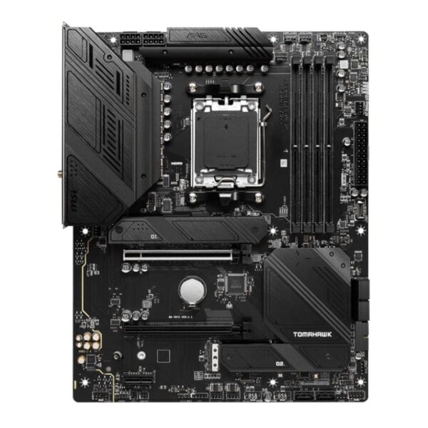 MSI MAG B650 TOMAHAWK WIFI AMD Ryzen Socket AM5 ATX Gaming Motherboard - Image 2