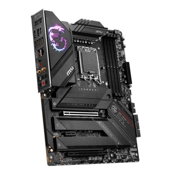 MSI MPG Z790 Carbon WIFI Intel Raptor Lake LGA1700 ATX Gaming Motherboard - Image 3