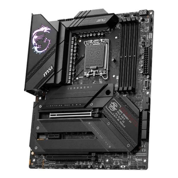 MSI MPG Z790 Carbon WIFI Intel Raptor Lake LGA1700 ATX Gaming Motherboard - Image 4