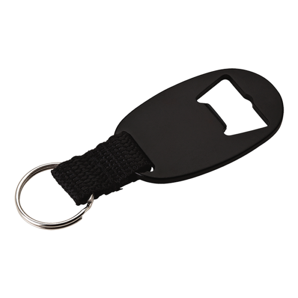 Web Strap Bottle Opener Keychain