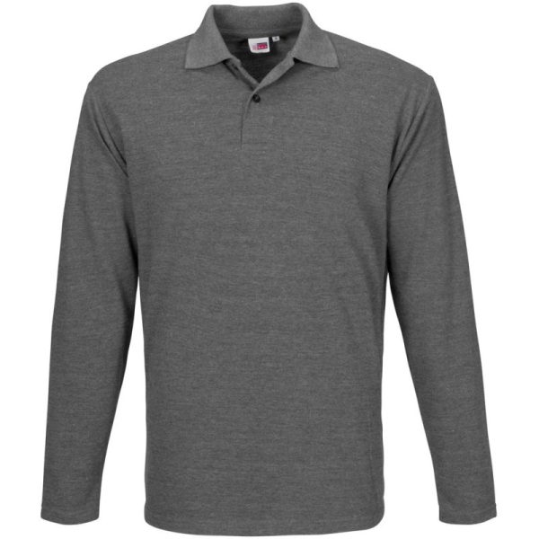 Mens Long Sleeve Elemental Golf Shirt - Image 4