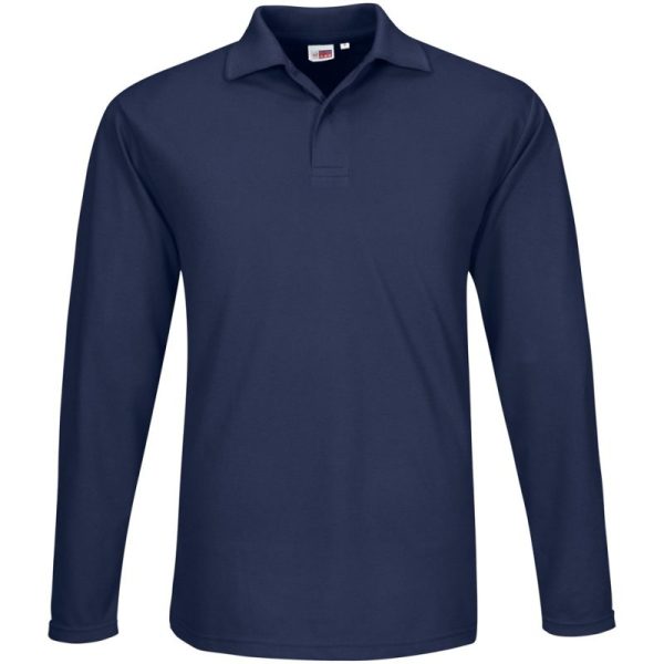 Mens Long Sleeve Elemental Golf Shirt - Image 5