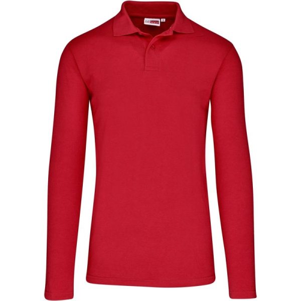 Mens Long Sleeve Elemental Golf Shirt - Image 6