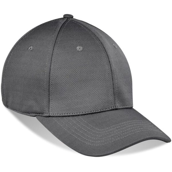 Ace 6 Panel Fitted Cap - Grey - Image 2