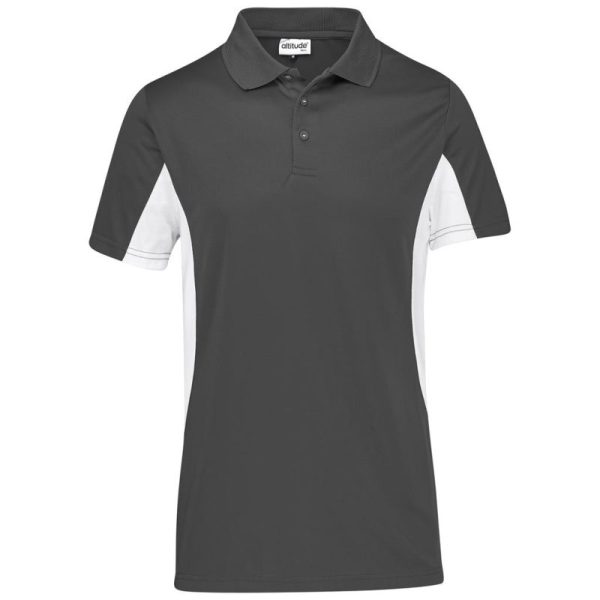 Kids Championship Golf Shirt - Grey - Image 2