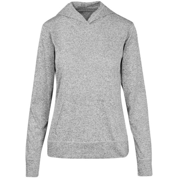 Ladies Fitness Lightweight Hooded Sweater - Image 6