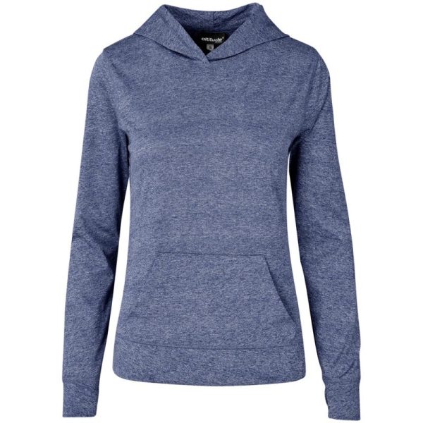 Ladies Fitness Lightweight Hooded Sweater - Image 7