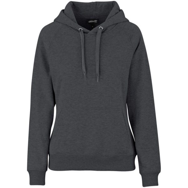 Ladies Harvard Heavyweight Hooded Sweater - Image 7