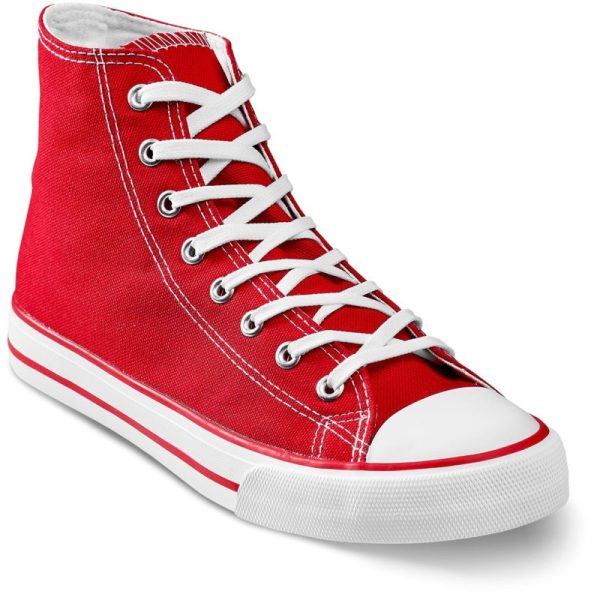 Unisex Retro High Top Canvas Sneaker - Image 18